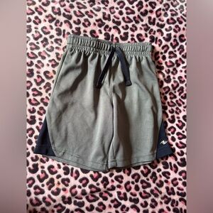 Athletic Works Gray Elastic Waist Shorts